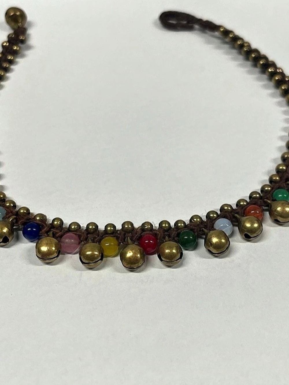 Multicolor Bell Charm Necklace